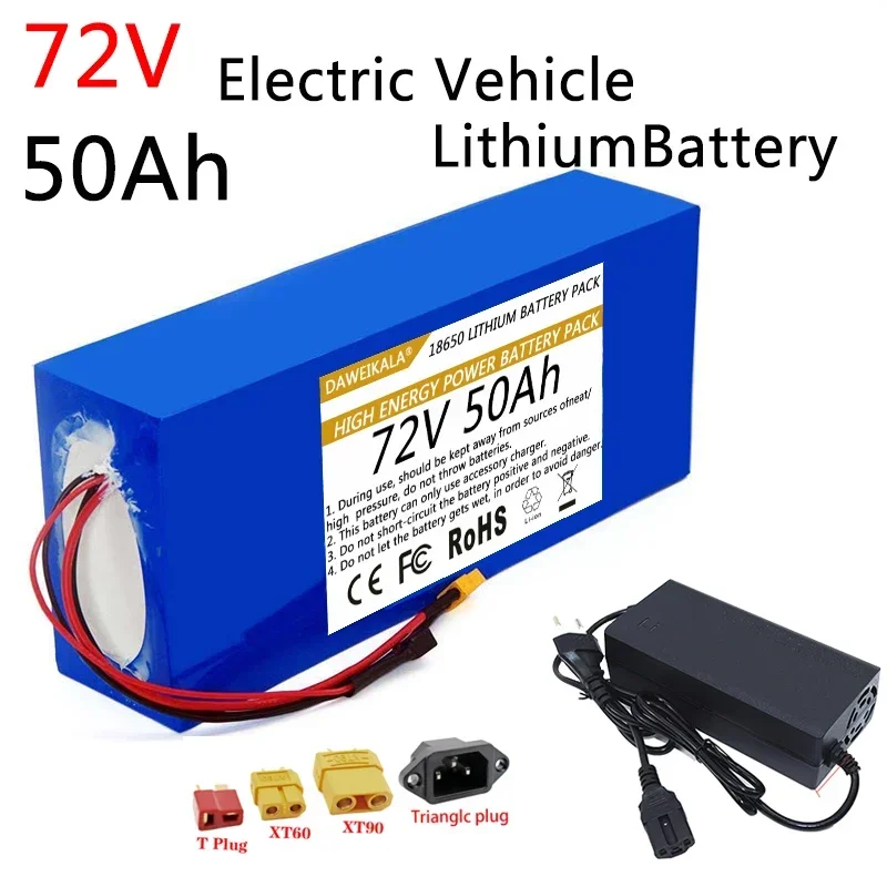 72V 18650 Battery pack 50Ah Hi - 60V 30Ah Electric Scooter Battery 评论和价格