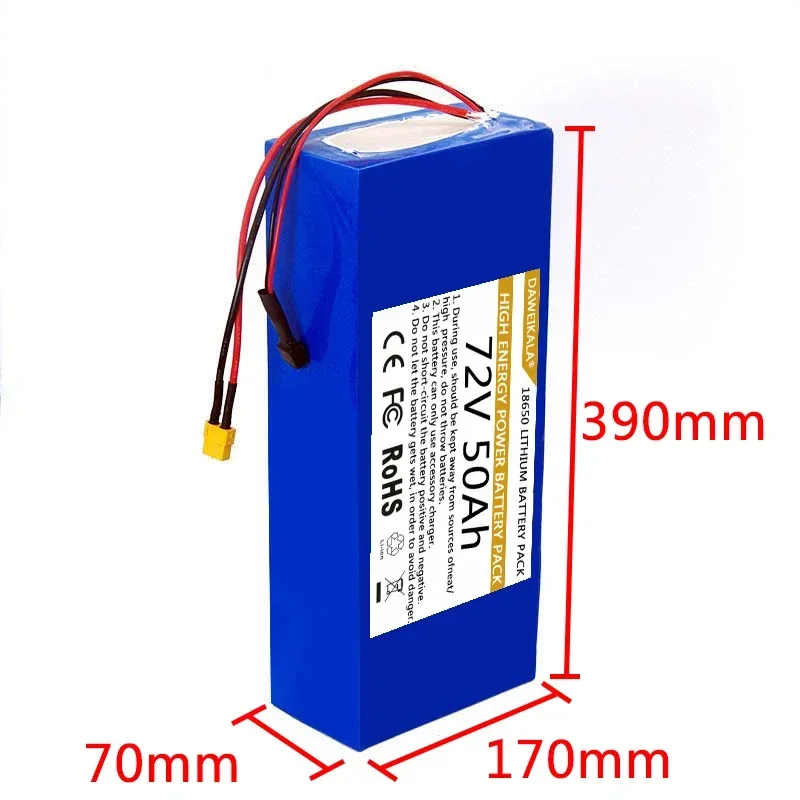 72V 18650 Battery pack 50Ah Hi - 60V 30Ah Electric Scooter Battery 评论和价格