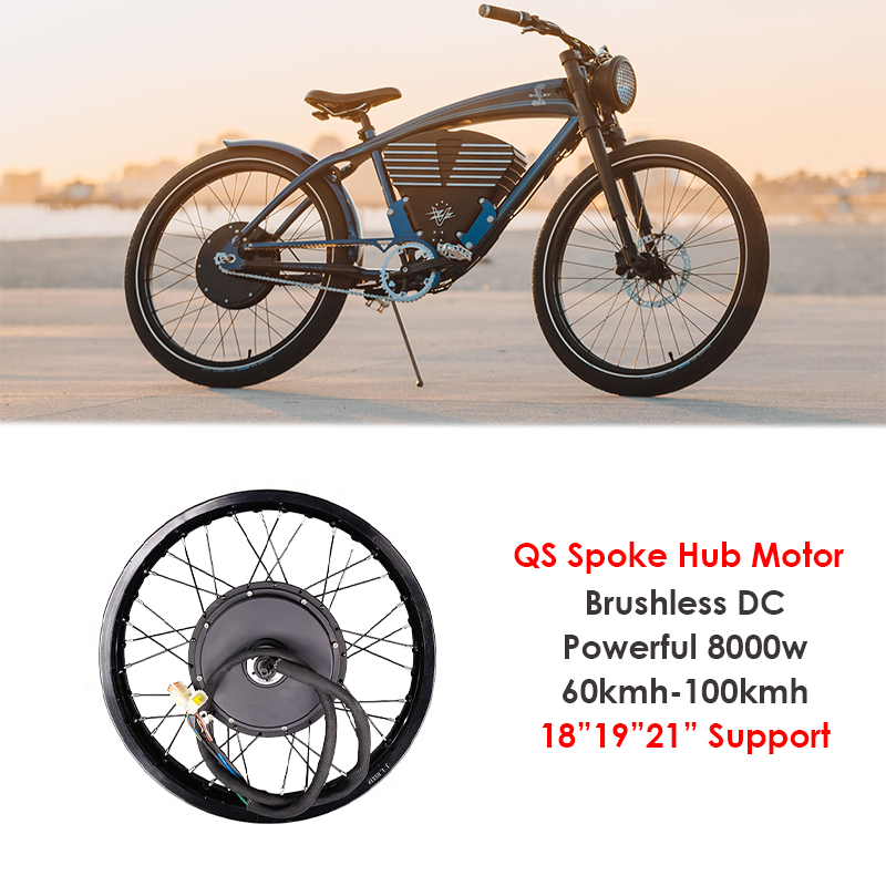 QS205 Rated 3KW Peak 8KW Spoke - Sabvoton Svmc72150 Controller Kit 评论和价格
