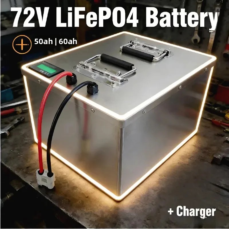 72V 50Ah 50A 60Ah 60 Ah 60A li - 72V 60Ah Lifepo4 Battery Pack 评论和价格
